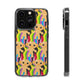 Bespattered Facade 90s Flashback Rainbow Trolls Clear Case