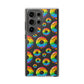 Bespattered Facade Rainbow Sprinkle Donut Clear Case