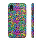 Bespattered Facade Candy Coated Neon Leopard Tough Case