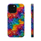Bespattered Facade Rainbow Swirls MagSafe Tough Case