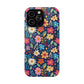 Bespattered Facade Colorful Flowers Impact-Resistant Case
