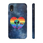 Bespattered Facade Rainbow Extraterrestrial Pride Tough Case