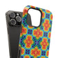 Bespattered Facade Trippy Rainbow Impact-Resistant Case