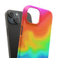 Bespattered Facade Rainbow Heat Map Snap Case