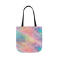 Bespattered Facade Pastel Dreams Canvas Tote Bag | 3 Sizes and 5 Strap Colors