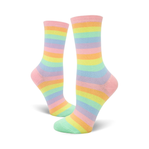Pastel Rainbow Striped