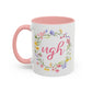Bespattered Facade Pastel Floral Ugh Mug | Five Colors | 11oz