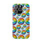 Bespattered Facade Rainbow Sprinkle Donut Slim Case