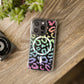 Bespattered Facade Pastel Rainbow Leopard MagSafe Clear Impact Case