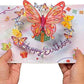 Birthday Butterfly Pop Up Card