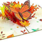 Fall Butterfly Pop Up Card