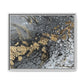 Bespattered Facade You're Golden Framed Canvas Art Print | 3 Frame Colors | Multiple Sizes