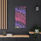 Bespattered Facade Fluid Art Abstract Painting Stretched Matte Canvas Art Prints | Multiple Sizes