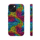 Bespattered Facade Rainbow Animal Print Tough Case