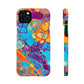 Bespattered Facade Space Worm Snap Case