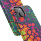 Bespattered Facade Neon Butterfly Snap Case