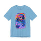 "Eat the Rich” Rainbow Orcas Bella Canvas Unisex Jersey Short Sleeve Tee T-Shirt