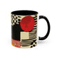 Modernist Textile Pattern Mug - 11oz
