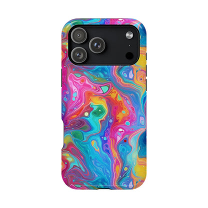 Bespattered Facade Rainbow Flow MagSafe Tough Case