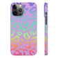 Bespattered Facade Rainbow Leopard Snap Case