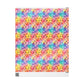 Bespattered Facade Rainbow Watercolor Dots Wrapping Paper | Three Sizes | Glossy or Matte