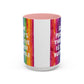 Bespattered Facade All-Seeing Butthole Rainbow Mug | Eight Colors | 11oz or 15oz