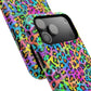 Bespattered Facade Candy Coated Neon Leopard MagSafe Tough Case