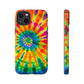 Bespattered Facade Rainbow Tie Dye Tough Case