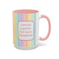 Bespattered Facade "I am not a quitter but I am a complainer" Rainbow Mug | 11oz or 15oz