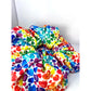 Rainbow Hearts Bullet Scrunchie