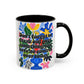 "Don't Forget..." Rainbow Flowers Mug | Eight Colors | 11oz or 15oz