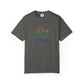 Bespattered Facade Rainbow Heart Line Art Premium Unisex Comfort Colors Garment Dyed 100% Cotton T-Shirt