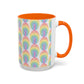 Bespattered Facade Rainbow Fingerprint Mug | Eight Colors | 11oz or 15oz