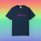 Bespattered Facade Fancy Pink Indoorsy Colorful Premium Unisex Comfort Colors Garment Dyed 100% Cotton T-Shirt