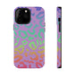 Bespattered Facade Rainbow Leopard Impact-Resistant Case