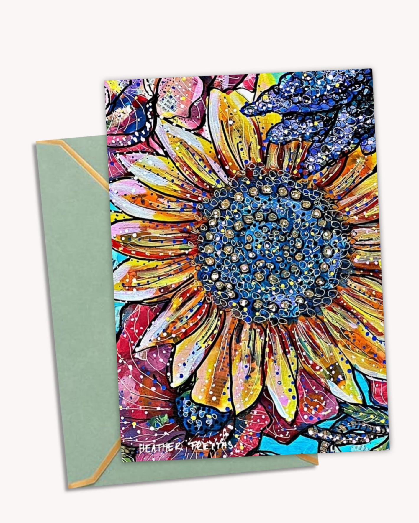 Sunflower - Greeting Card / Fine Art Print