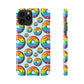 Bespattered Facade Rainbow Sprinkle Donut Slim Case