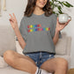 Bespattered Facade Rainbow Unfortunately Straight Colorful LGBTQ+ Pride Premium Unisex Comfort Colors Garment Dyed 100% Cotton T-Shirt