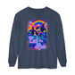 Bespattered Facade "Eat the Rich" Orcas 100% Cotton Comfort Colors Long-Sleeve Shirt