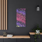 Bespattered Facade Fluid Art Abstract Painting Stretched Matte Canvas Art Prints | Multiple Sizes