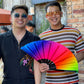 Rainbow Rave Fan (UV)