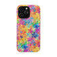 Bespattered Facade Rainbow Stars Impact-Resistant Case