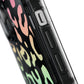 Bespattered Facade Pastel Rainbow Leopard MagSafe Clear Impact Case