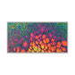 Bespattered Facade Neon Butterfly Framed Canvas Art Print | 3 Frame Colors | Multiple Sizes