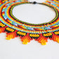 Embera Necklace Collar Flame