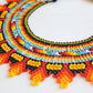 Embera Necklace Collar Flame