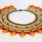 Embera Necklace Collar Flame
