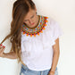 Embera Necklace Collar Flame
