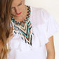 Embera Necklace Fringe Copper