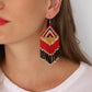 Fire Embera Earrings